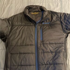 Ariat Men's Charcoal Puffer Jacket